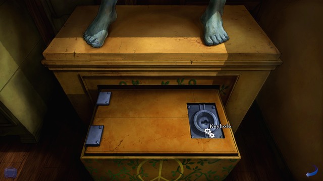 For now, the safe has to remain locked - George - Gallery II - Paris - Broken Sword: The Serpents Curse - Game Guide and Walkthrough