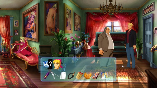 Start with talking to Laine - George - Gallery, Henris Apartment, Vera Security - Paris - Broken Sword: The Serpents Curse - Game Guide and Walkthrough