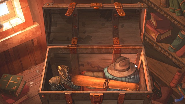 You are going to need the majority of the stuff in the trunk. - Nico - Castell Great Hall, Castell Courtyard, Castell Garden, Castell Library - Castell dels Sants - Broken Sword: The Serpents Curse - Game Guide and Walkthrough