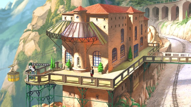 You need to gain access into the building. - George - Montserrat Courtyard, Montserrat Car Station - Montserrat - Broken Sword: The Serpents Curse - Game Guide and Walkthrough