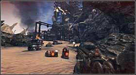 A bit further there will be an open space - Act I - Chapter 1 - Walkthrough - Bulletstorm - Game Guide and Walkthrough