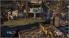 A turret enemy will be waiting there - Act I - Chapter 2 - p. 1 - Walkthrough - Bulletstorm - Game Guide and Walkthrough