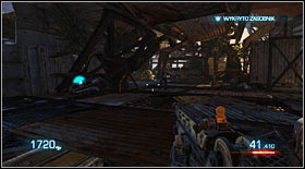 After landing you will find yourself nearby a dropkit - don't hesitate to use it - Act I - Chapter 2 - p. 1 - Walkthrough - Bulletstorm - Game Guide and Walkthrough