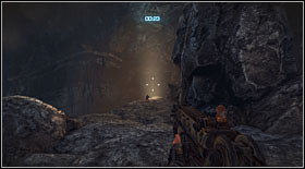 Run up the stone path, towards the light - the cave exit will be there - Act I - Chapter 3 - Walkthrough - Bulletstorm - Game Guide and Walkthrough