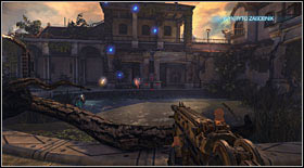 Once they're all dead, go down the hill towards the first buildings - Act II - Chapter 1 - p. 1 - Walkthrough - Bulletstorm - Game Guide and Walkthrough