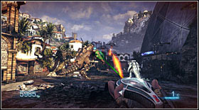 Attacker will also appear from the side from which you came - Act II - Chapter 2 - Walkthrough - Bulletstorm - Game Guide and Walkthrough