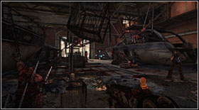 On your way you will come across a boat hangar, with another dropkit (with a sniper rifle available for unlock) - Act III - Chapter 1 - p. 1 - Walkthrough - Bulletstorm - Game Guide and Walkthrough