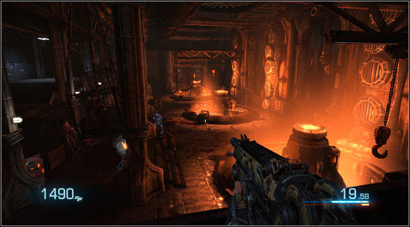 A quite big arena, giving a chance of unlocking unique Skillshots. - Act III - Chapter 2 - Walkthrough - Bulletstorm - Game Guide and Walkthrough