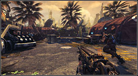 you will end up at a place controlled by opponent - Act IV - Chapter 1 - Walkthrough - Bulletstorm - Game Guide and Walkthrough