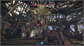 In the second phase, the enemy will be hanging down from the ceiling - Act IV - Chapter 2 - p. 2 - Walkthrough - Bulletstorm - Game Guide and Walkthrough