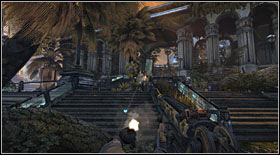 At the top there will also be a fight, luckily there won't be many enemies this time - Act IV - Chapter 2 - p. 2 - Walkthrough - Bulletstorm - Game Guide and Walkthrough