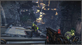 After getting through the tight passage, you will reach another corridor filled with enemies - Act IV - Chapter 3 - p. 2 - Walkthrough - Bulletstorm - Game Guide and Walkthrough
