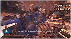 During the flight you won't be able to steer the helicopter itself, just aim the gun - Act V - Chapter 3 - p. 2 - Walkthrough - Bulletstorm - Game Guide and Walkthrough