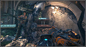 The further road will lead you across a sofa on a demolished elevation part - Act VII - Chapter 1 - p. 2 - Walkthrough - Bulletstorm - Game Guide and Walkthrough