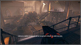 After the fight, head towards the open door leading to a large baggage sorting room - Act VII - Chapter 1 - p. 2 - Walkthrough - Bulletstorm - Game Guide and Walkthrough