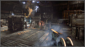 Inside the room that you will enter there will be numerous enemies, some of them will appear later on - Act VII - Chapter 2 - p. 1 - Walkthrough - Bulletstorm - Game Guide and Walkthrough