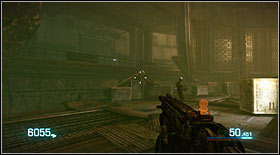Newsbot #25: hidden on the side (on the left) platform/balcony which is in fact inaccessible - Newsbots - p. 2 - Secrets - Bulletstorm - Game Guide and Walkthrough