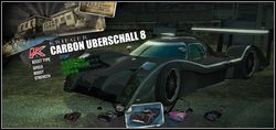 Krieger Carbon Uberschall 8 - Special cars - Vehicles - Burnout Paradise: The Ultimate Box - Game Guide and Walkthrough