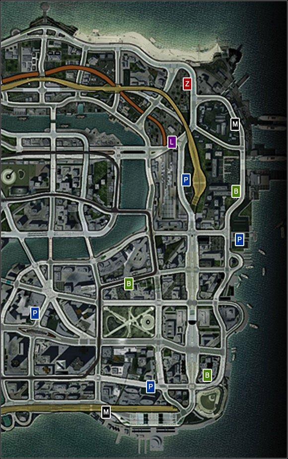 1 - Downtown Paradise - Drive throughs and car parks - Burnout Paradise: The Ultimate Box - Game Guide and Walkthrough