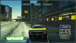 Car park #1 - Downtown Paradise - Drive throughs and car parks - Burnout Paradise: The Ultimate Box - Game Guide and Walkthrough