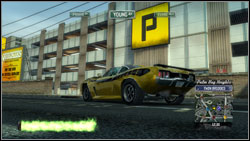 Car park #3 - Palm Bay Heights - Drive throughs and car parks - Burnout Paradise: The Ultimate Box - Game Guide and Walkthrough