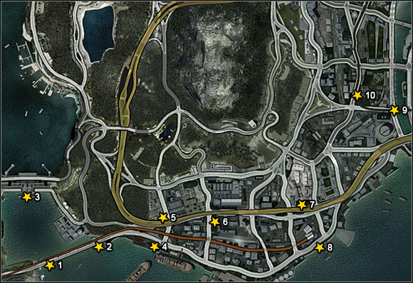 1 - Harbor Town - Super jumps - Burnout Paradise: The Ultimate Box - Game Guide and Walkthrough