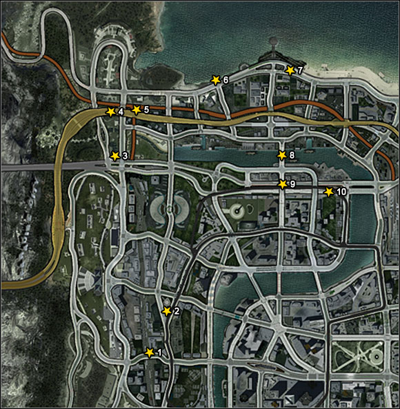 1 - Palm Bay Heights - Super jumps - Burnout Paradise: The Ultimate Box - Game Guide and Walkthrough
