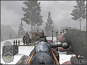 Now you will have an opportunity to get acquainted with bashing the enemy soldiers - Red Army Training - The Winter War - Call of Duty 2 - Game Guide and Walkthrough