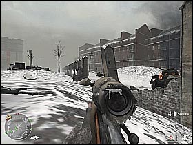By now you should have noticed that some enemies rarely change their initial positions - Demolition - The Winter War - Call of Duty 2 - Game Guide and Walkthrough