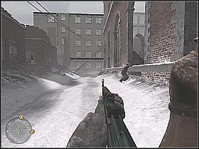 Your teammates should deal with the German soldiers located in this area - Repairing the Wire - Not One Step Backwards! - Call of Duty 2 - Game Guide and Walkthrough