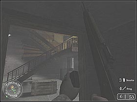 Eliminate the remaining soldiers (screen 1) - Railroad Station No. 1 - Not One Step Backwards! - Call of Duty 2 - Game Guide and Walkthrough