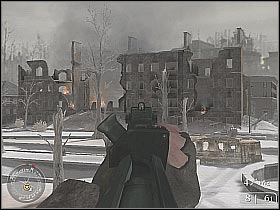 Remember to concentrate your efforts on larger groups of enemy troops - Comrade Sniper - Fortress Stalingrad - Call of Duty 2 - Game Guide and Walkthrough