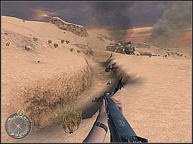Continue pushing forward - Operation Supercharge - The Battle of El Alamein - Call of Duty 2 - Game Guide and Walkthrough