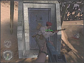 You will be attacked by an enemy soldier almost instantly (screen 1) - Operation Supercharge - The Battle of El Alamein - Call of Duty 2 - Game Guide and Walkthrough
