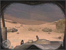You will encounter some enemy tanks in here - 88 Ridge - The Tank Squadrons - Call of Duty 2 - Game Guide and Walkthrough