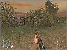 Ignore the enemy forces for the moment - Prisoners of War - The Battle for Caen - Call of Duty 2 - Game Guide and Walkthrough