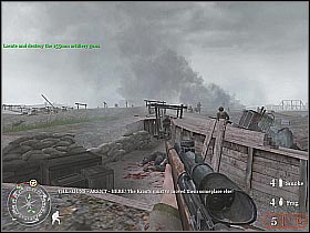 Keep heading towards the next objective - The Battle of Pointe du Hoc - D-Day - Call of Duty 2 - Game Guide and Walkthrough