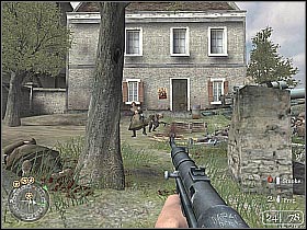 3 - The Crossing Point - Crossing the Rhine - Call of Duty 2 - Game Guide and Walkthrough