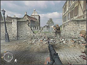 9 - The Crossing Point - Crossing the Rhine - Call of Duty 2 - Game Guide and Walkthrough