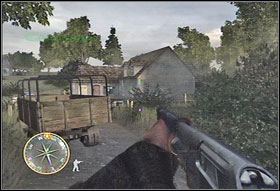 As you'll find out, there are three more soldiers in the village, which need to be rescued - Chapter XI: Hostage - Call of Duty 3 - Game Guide and Walkthrough