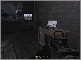 The first laptop is on the very beginning of this level - Intel Data - part 1 - Intel Data - Call of Duty 4: Modern Warfare - Game Guide and Walkthrough