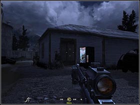 The first laptop is in one of the houses in a small village - Intel Data - part 1 - Intel Data - Call of Duty 4: Modern Warfare - Game Guide and Walkthrough