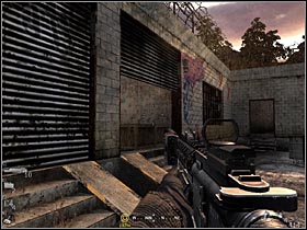 After some shooting, head to the building shown in the picture - Intel Data - part 3 - Intel Data - Call of Duty 4: Modern Warfare - Game Guide and Walkthrough