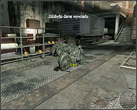 At the beginning check the drawers situated behind the motorbike Reznow is sitting on #1 - Vorkuta - p. 3 - Walkthrough - Call of Duty: Black Ops - Game Guide and Walkthrough
