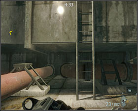 Use the fact that you are in a slow time mode and kill two enemies hiding in a bunker #1 - Executive Order - p. 2 - Walkthrough - Call of Duty: Black Ops - Game Guide and Walkthrough