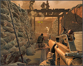 Prepare to eliminate new enemies who will appear above your heads #1 - S.O.G. - p. 1 - Walkthrough - Call of Duty: Black Ops - Game Guide and Walkthrough