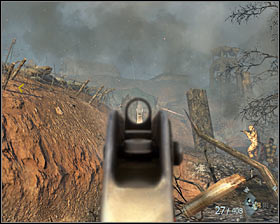 The second barrel is situated a bit further #1 and you should behave in the same way as you did before - S.O.G. - p. 2 - Walkthrough - Call of Duty: Black Ops - Game Guide and Walkthrough