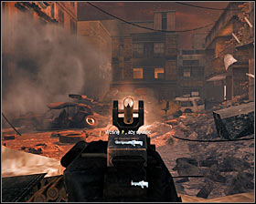 Go back to the central part of the square - The Defector - p. 2 - Walkthrough - Call of Duty: Black Ops - Game Guide and Walkthrough
