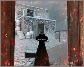 Carefully get closer to the exit #1 and mark the enemies standing on a balcony - Project Nova - p. 2 - Walkthrough - Call of Duty: Black Ops - Game Guide and Walkthrough