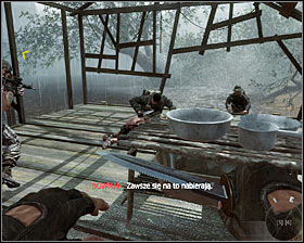 Continue swimming after Woods and after few seconds you will reach a place where you will be able to leave the water #1 - Victor Charlie - p. 1 - Walkthrough - Call of Duty: Black Ops - Game Guide and Walkthrough